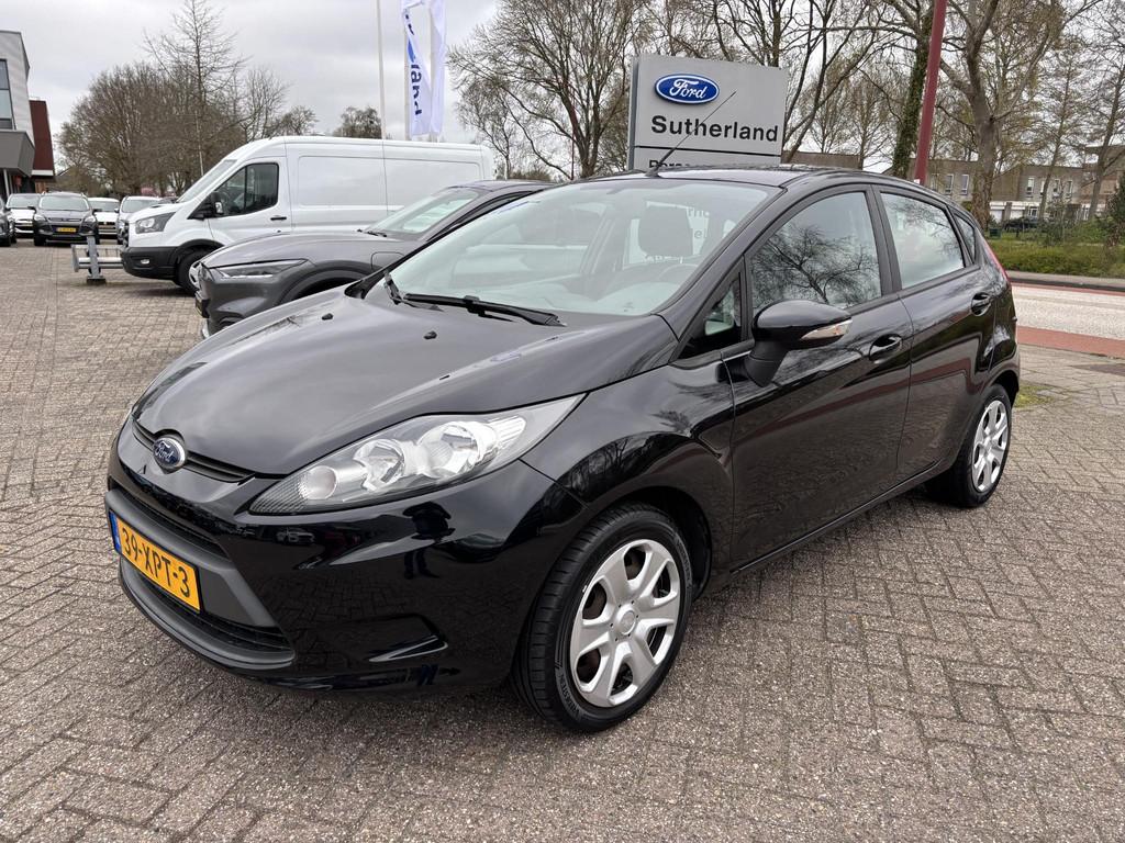 Ford Fiesta 1.25 Limited 60pk Airco | 5 deurs | Metaal lak, Voorwielaandrijving, Stof, 1242 cc, 4 cilinders