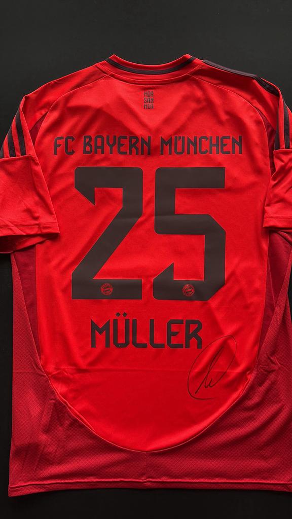 Thomas Müller gesigneerd shirt met bewijs, Verzamelen, Ophalen of Verzenden, Nieuw, Buitenlandse clubs, Shirt