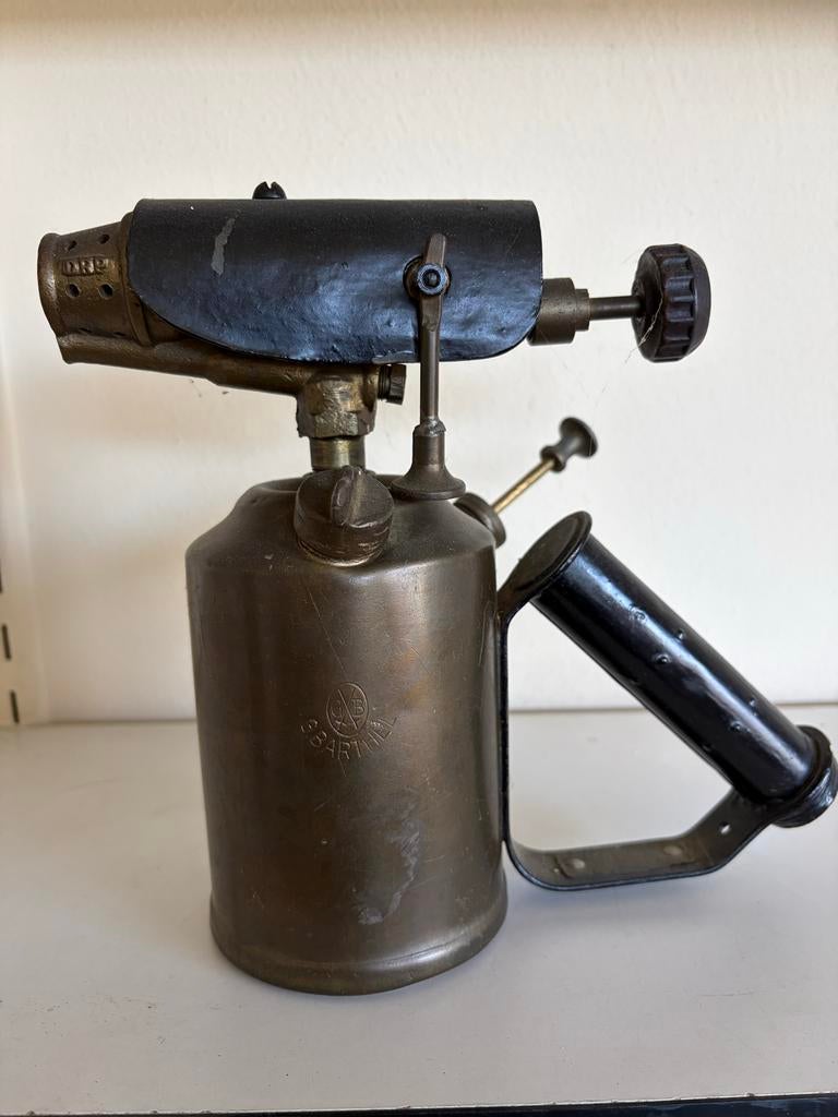 Vintage Gustav Barthel soldeerbrander, Antiek en Kunst, Antiek | Gereedschap en Instrumenten, Ophalen