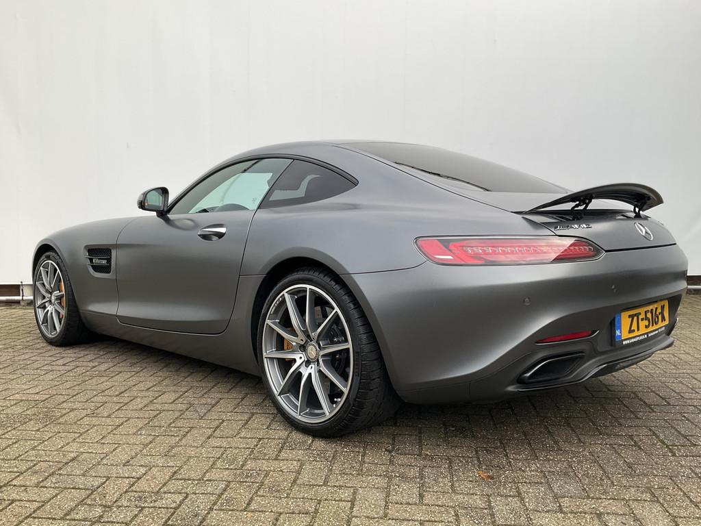 Mercedes-Benz AMG GT 4.0 S TURBO 510pk Frozen-Grey Pano. Ker, Auto's, Automaat, Achterwielaandrijving, Gebruikt, 510 pk