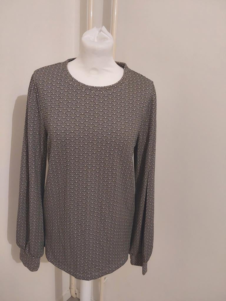 Prachtige top van True Spirit maat L/XL met leuke print., True Spirit, Ophalen of Verzenden, Zo goed als nieuw, Lange mouw