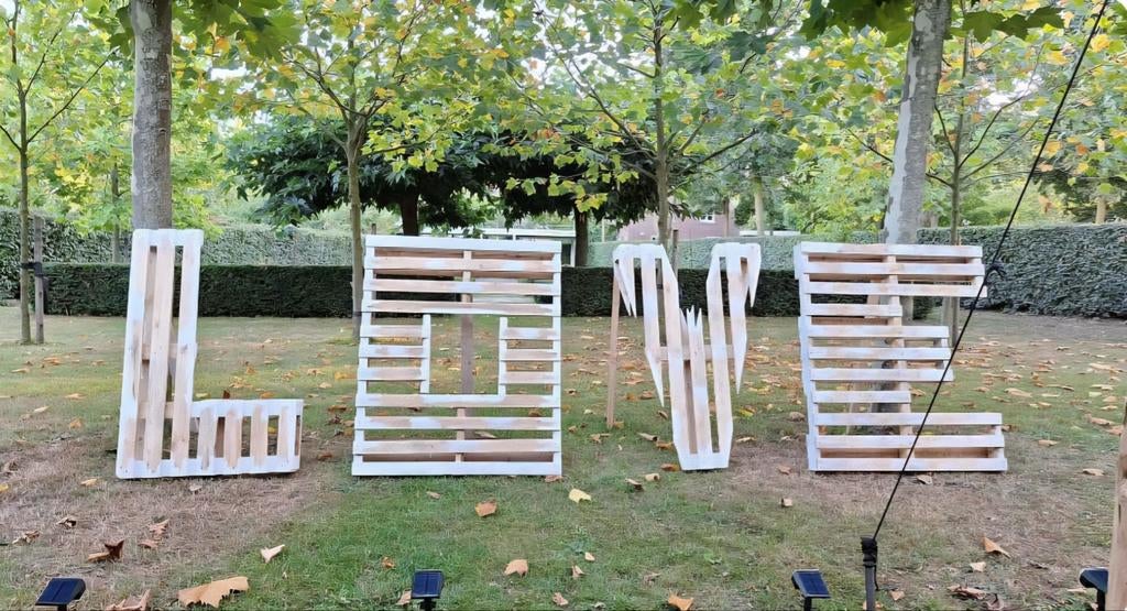 Te huur
LOVE letters bruiloft huwelijk trouwen verloving, Ophalen of Verzenden