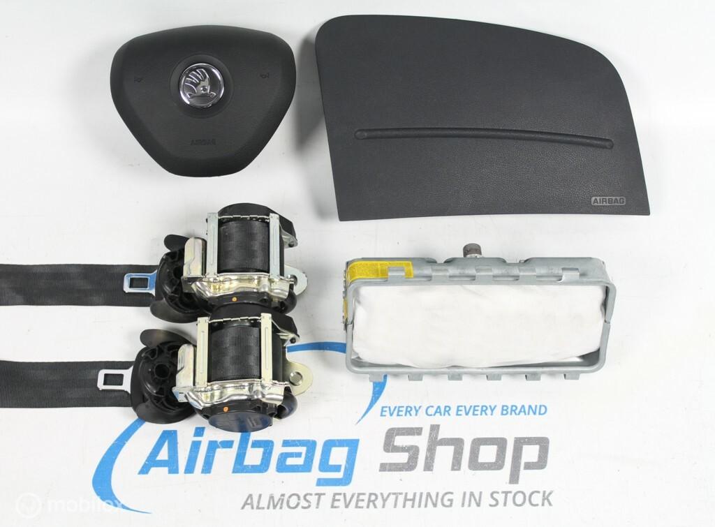Airbag set - Dashboard paneel Skoda Fabia (2015-heden)