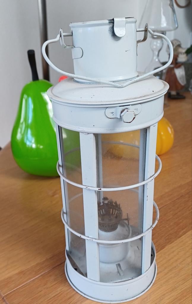 Olielamp om neer te zetten of op te hangen 30 cm., Ophalen of Verzenden, Overige materialen, 25 tot 50 cm