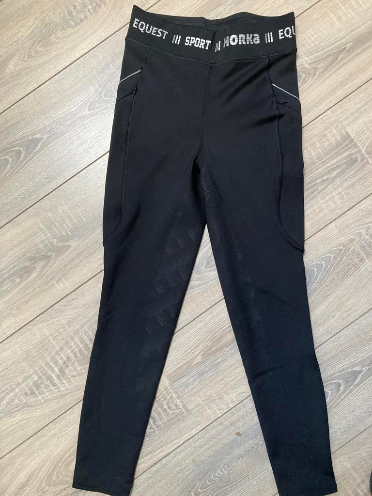 Rijlegging Horka zwart 40 rijbroek, Dieren en Toebehoren, Paardrijkleding, Gebruikt, Overige soorten, Dames, Onderkleding