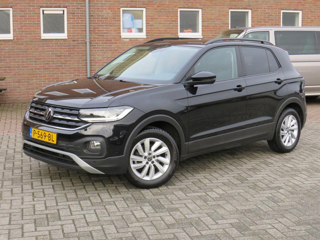 Volkswagen T-Cross 1.0 TSI 95Pk Life * Rijklaarprijs incl. g, Auto's, Gebruikt, 620 kg, Zwart, Bedrijf