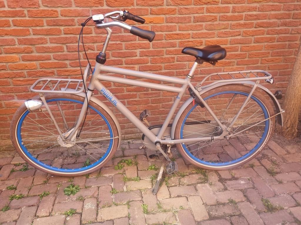 Gazelle Puur herenfiets stadsfiets transportfiets maat 54 cm, Ophalen, Gebruikt, Gazelle