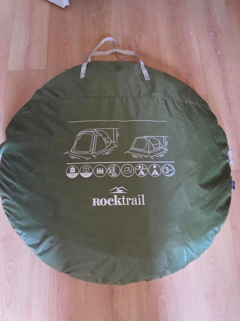 Rocktrail pop-up tent, Ophalen