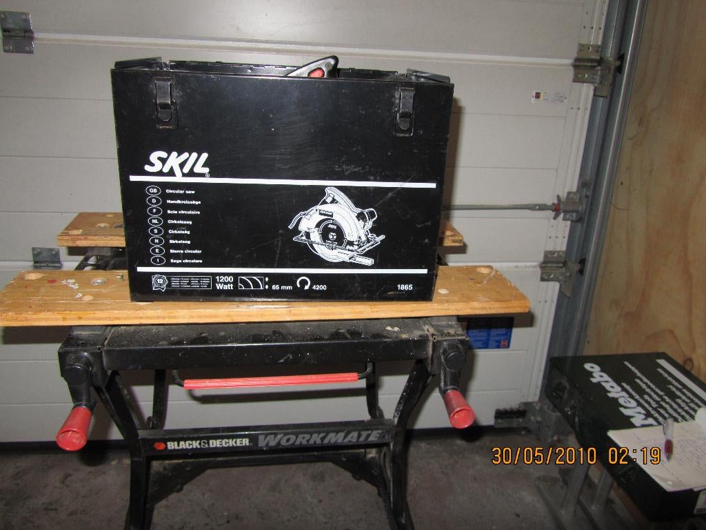Handcirkelzaag Skil 1865 U3, Ophalen, Cirkelzaag, Skill, Zo goed als nieuw