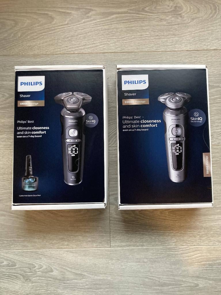 Scheerapparaat Philips S9000 Prestige (Nieuw) Zwart+Zilver, Ophalen of Verzenden, Nieuw, Scheren en Epileren
