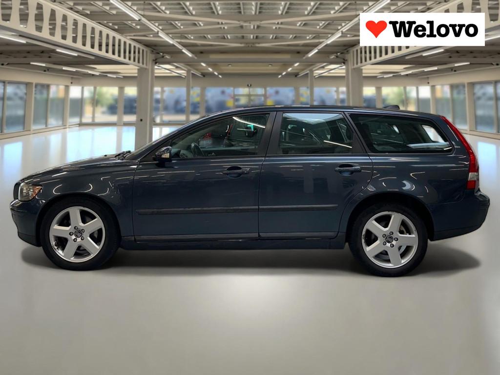 Volvo V50 2.4 Momentum Trekhaak, carkit..., Stof, Gebruikt, Zwart, 700 kg