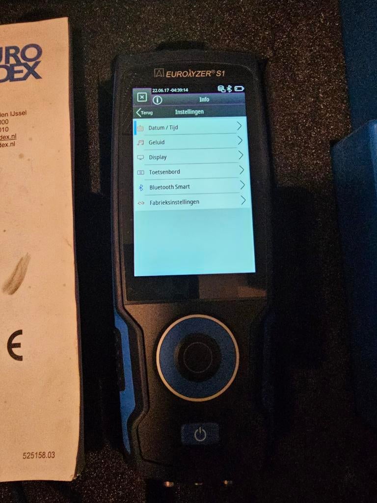BLAUWE LIJN Eurolyzer S1 O2, CO2, CO/H2 in koffer, Ophalen of Verzenden