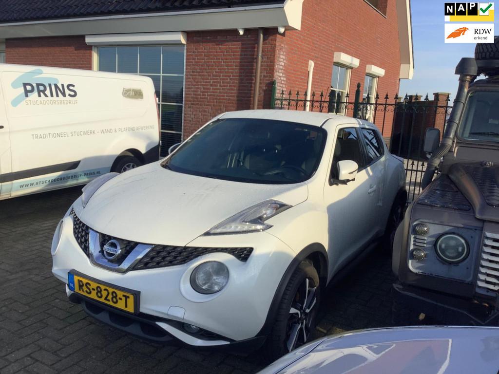 Nissan Juke 1.2 DIG-T S/S N-Vision, Voorwielaandrijving, 639 kg, Stof, Euro 6