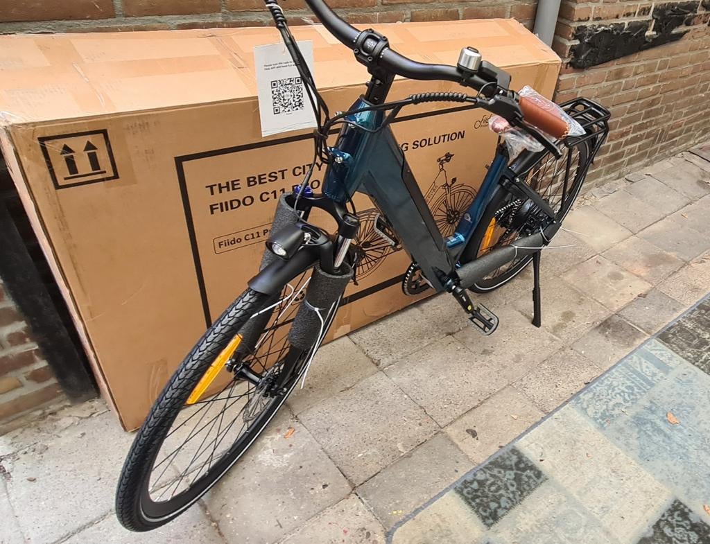 Fiido C11 Pro E-bike - Nieuw in doos, Nieuw, 51 tot 55 cm, 50 km per accu of meer, Ophalen