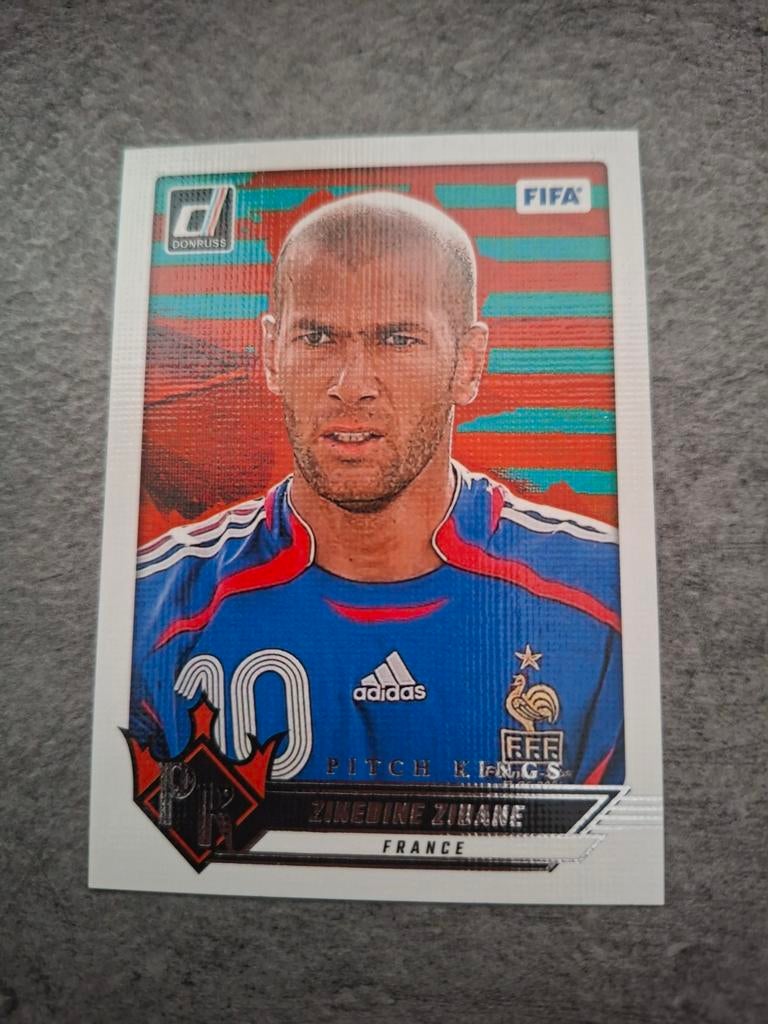 Panini FIFA Pitch Kings 2024/25. Zinedine Zidane Frankrijk., Verzenden, Zo goed als nieuw, Plaatje