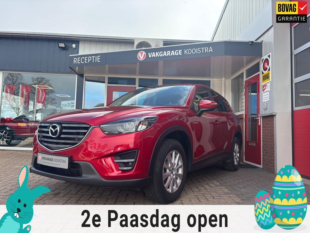 Mazda CX-5 2.0 Exclusive-Line160 GT-AWD|Navi|Cruise|Trekhaak, Gebruikt, Zwart, 160 pk, Bluetooth