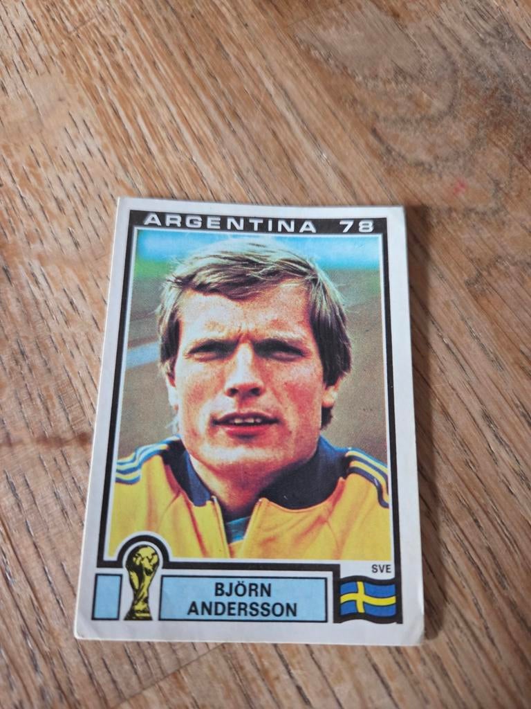 Panini WK 78, Ophalen of Verzenden, Zo goed als nieuw, Buitenlandse clubs, Poster, Plaatje of Sticker