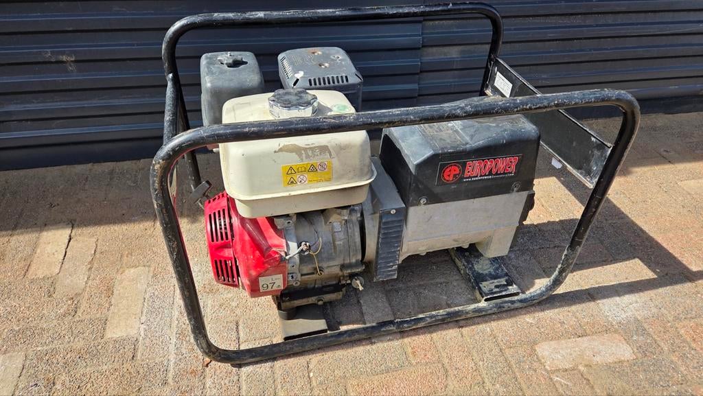 Europower generator/aggregaat, Ophalen of Verzenden, Minder dan 5 kVA, Benzine