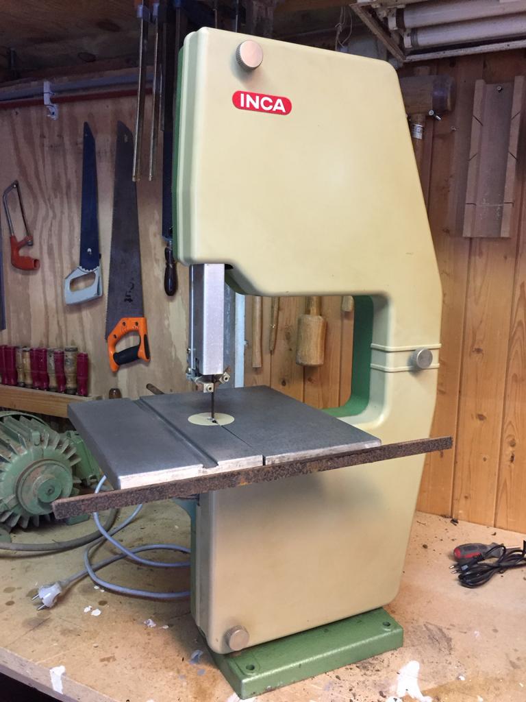 Professionele Inca lintzaag - Robuust en betrouwbaar, Doe-het-zelf en Verbouw, Gereedschap | Zaagmachines, Ophalen, Gebruikt, 70 mm of meer
