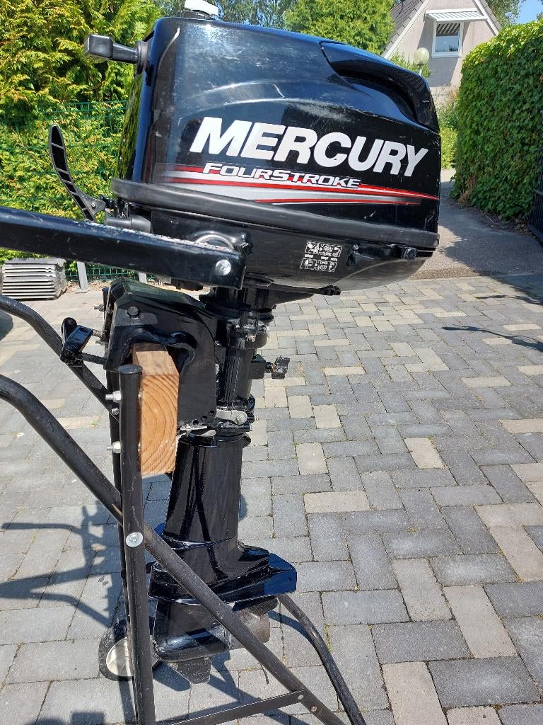buitenboordmotor Mercury 5pk, Watersport en Boten, Ophalen, Gebruikt, 5 tot 10 pk, Buitenboordmotor