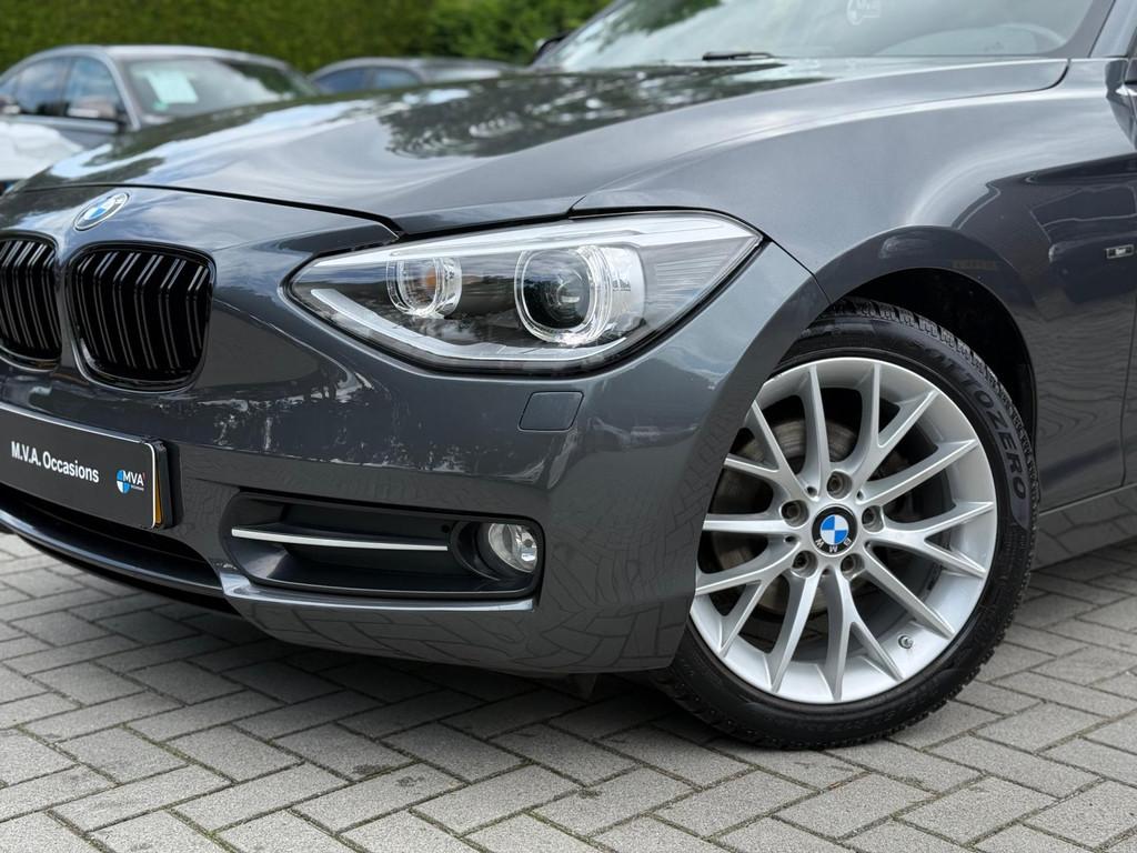 BMW 1-serie 116i Business+ Sport|Nieuwe Ketting + Klepseals|, Euro 5, Gebruikt, Zwart, 4 cilinders