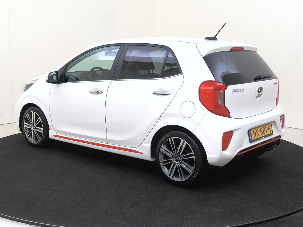 Kia Picanto 1.2 CVVT GT-Line | audio-navigatie full map | cr, Auto's, Kia, Voorwielaandrijving, 839 kg, Gebruikt, Euro 6