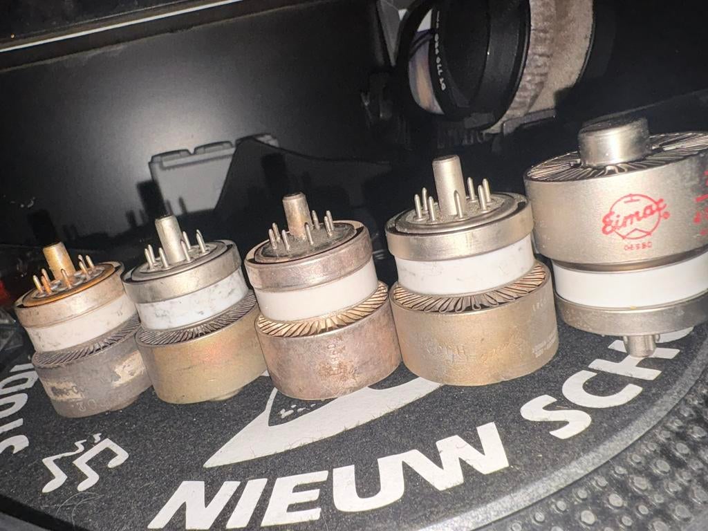 5x EIMAC 4cx250B lampen/tubes, Telecommunicatie, Zenders en Ontvangers, Nieuw, Ophalen