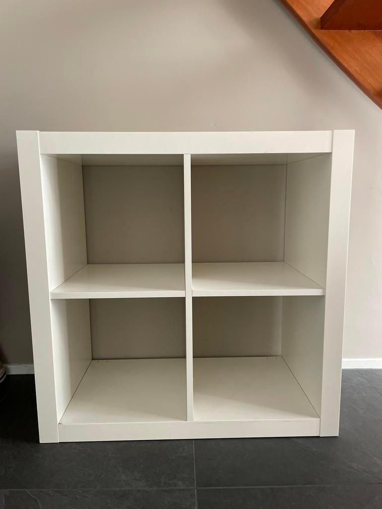 IKEA Kallax 4-vaks kast wit, Ophalen, Gebruikt