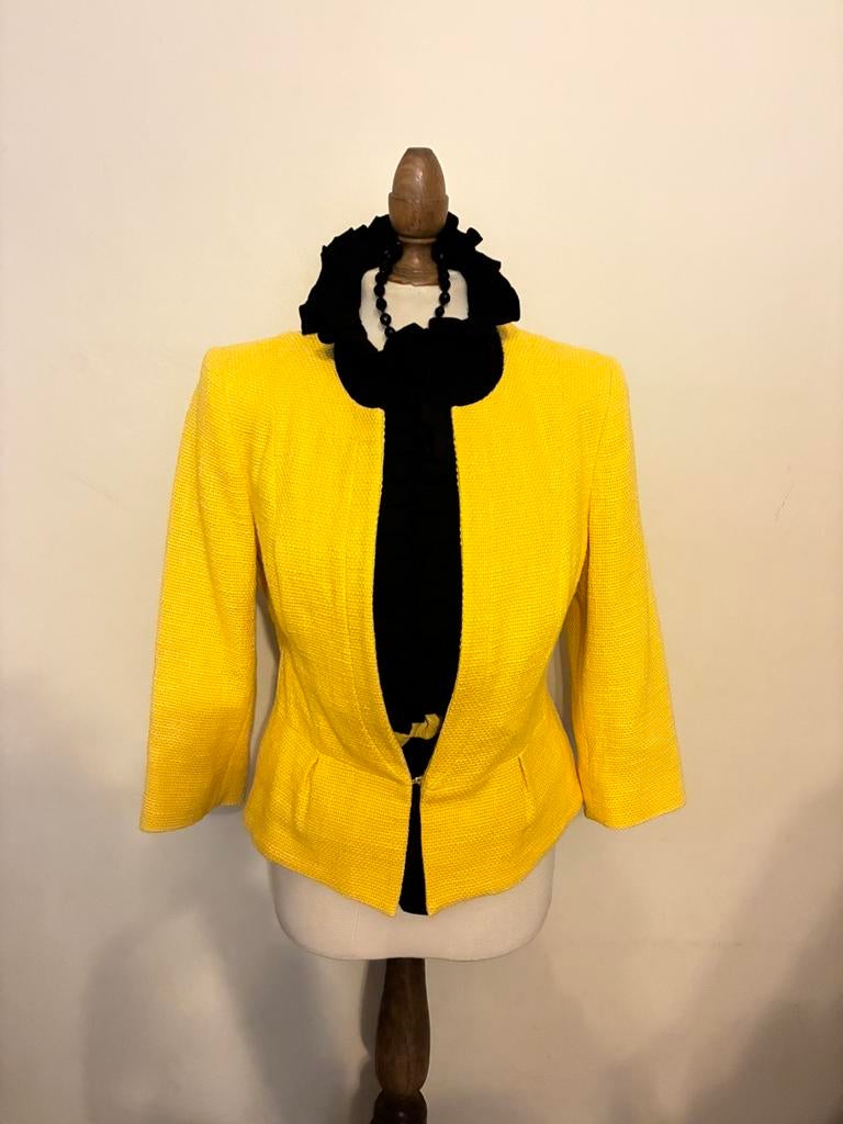 MART VISSER JASJE YELLOW COTTON, Maat 38/40 (M), Geel, Nieuw, Jasje