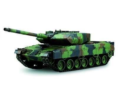 RC tank Heng Long Leopard 2A6 2.4GHZ met rook en geluid nieu, Hobby en Vrije tijd, Modelbouw | Radiografisch | Overige, Ophalen of Verzenden