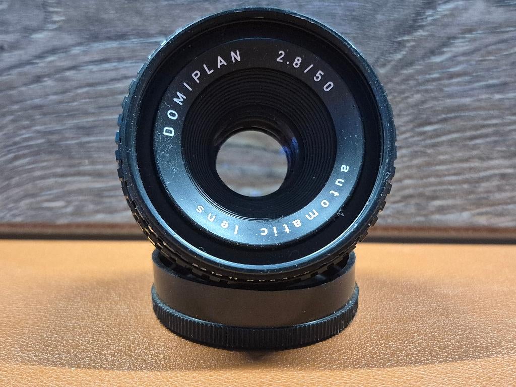 Meyer-Optik Görlitz Domiplan 50mm f2.8 lens (M42), Ophalen of Verzenden, Gebruikt, Standaardlens