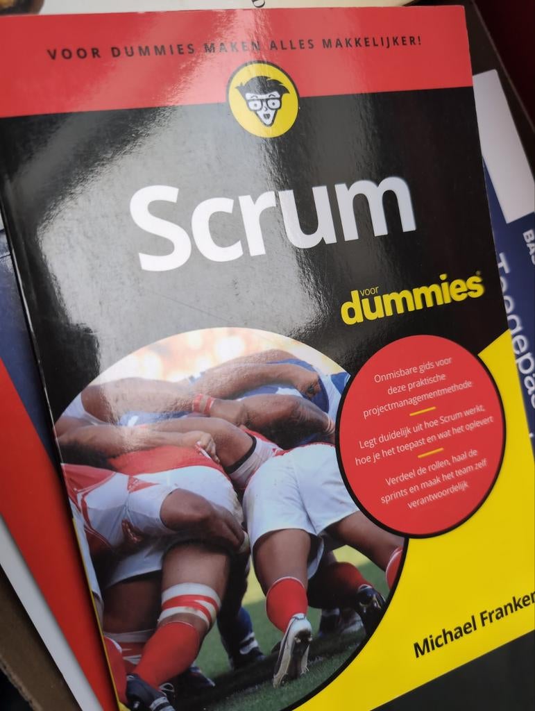 Scrum voor Dummies - Praktische projectmanagementmethode, Ophalen of Verzenden, Gelezen, Management, Michael Franken