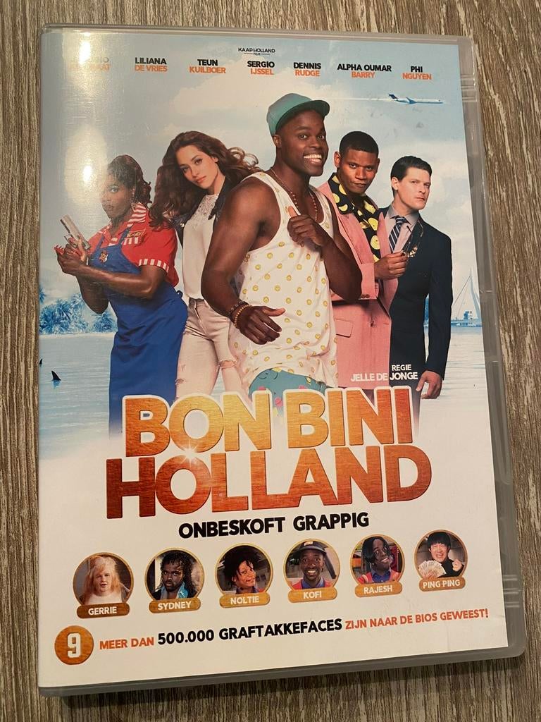 DVD - Bon Bini Holland met Jandino Asporaat, Vanaf 9 jaar, Ophalen of Verzenden, Zo goed als nieuw, Komedie