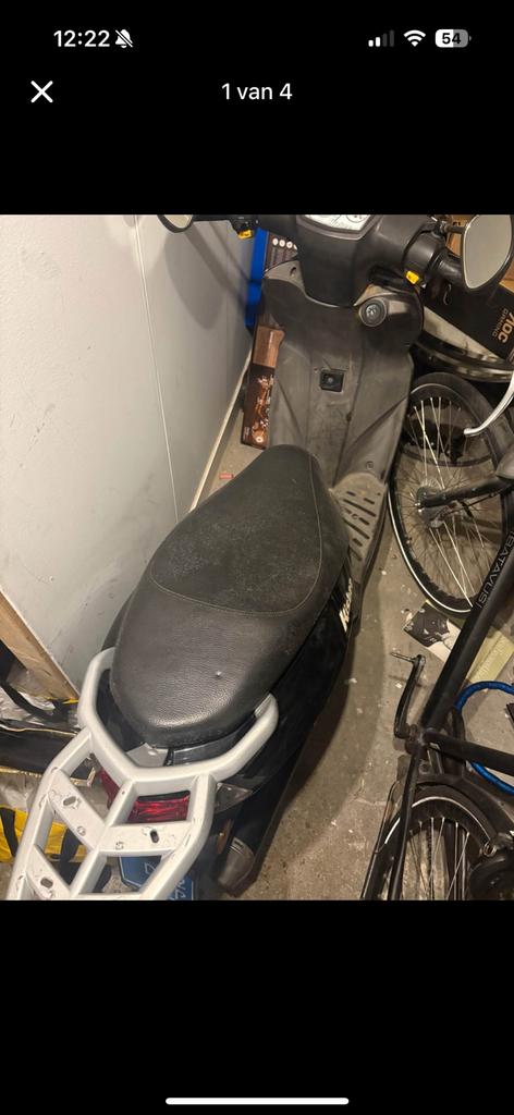 Peugeot kisbee, Ophalen, Gebruikt, Maximaal 25 km/u, 50 cc