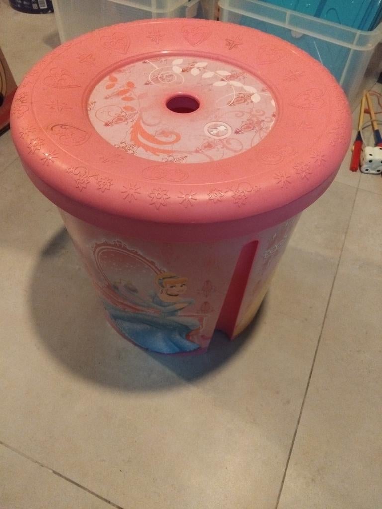 Disney Prinsessen speelgoed ton opbergbak opberg doos kist, Ophalen of Verzenden, Overige typen