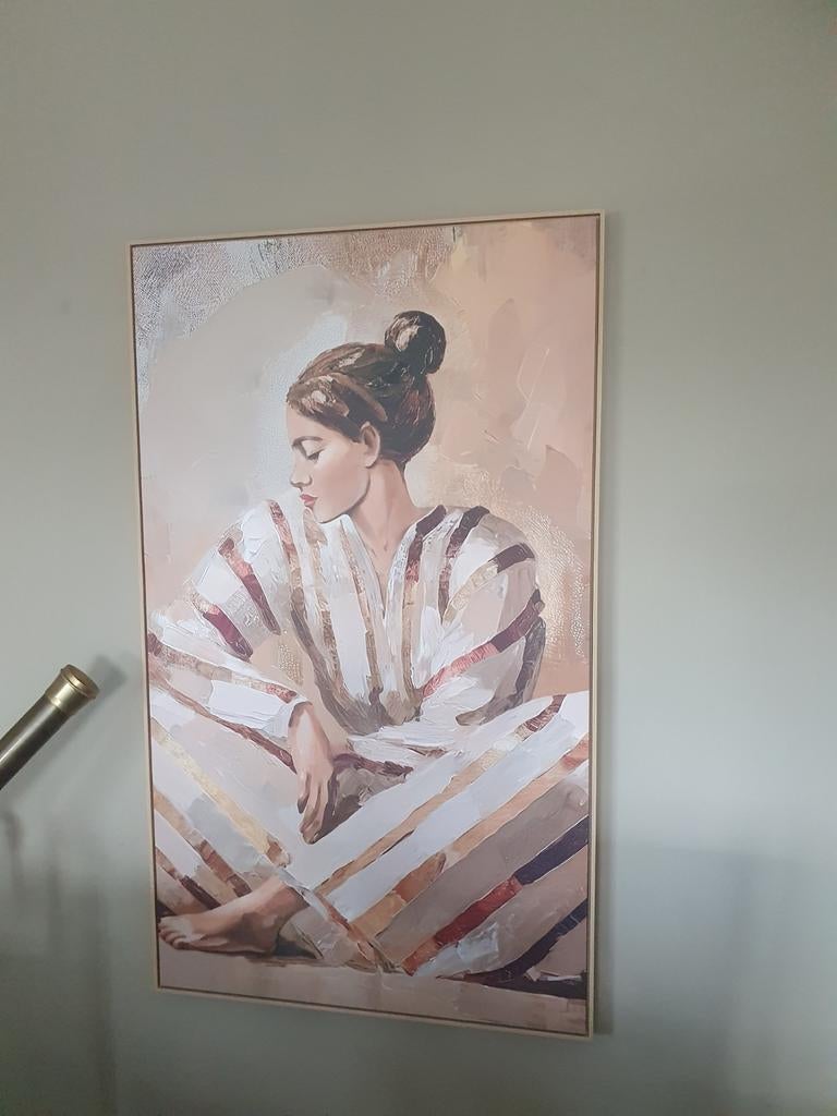 Prachtig schilderij., Ophalen, 50 tot 75 cm, Zo goed als nieuw, Schilderij