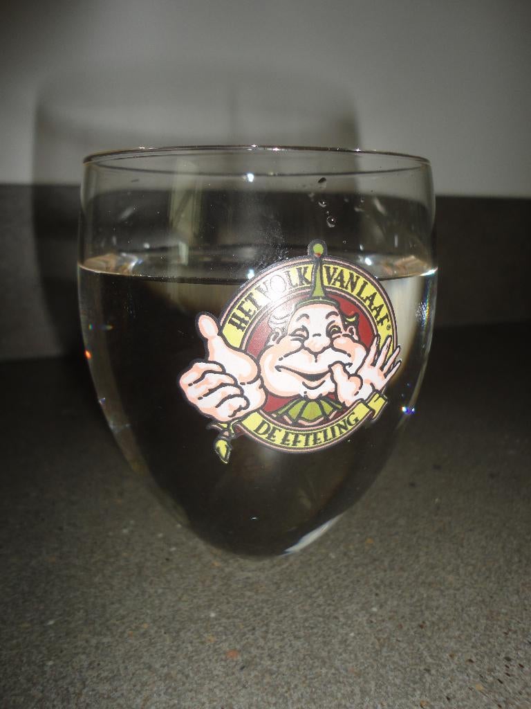 3 originele Efteling Laven glazen afbeelding Laaf, Verzamelen, Efteling, Ophalen of Verzenden, Zo goed als nieuw, Gebruiksvoorwerp