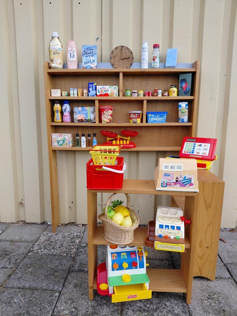Kinder speelgoed winkel, Ophalen