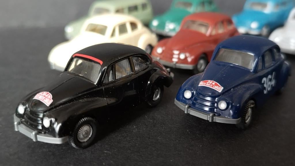 Dkw Auto Union 3=6 9x 1:87 Wiking Berlin Pol, Auto, Verzenden, Wiking modelbau GmbH, Zo goed als nieuw