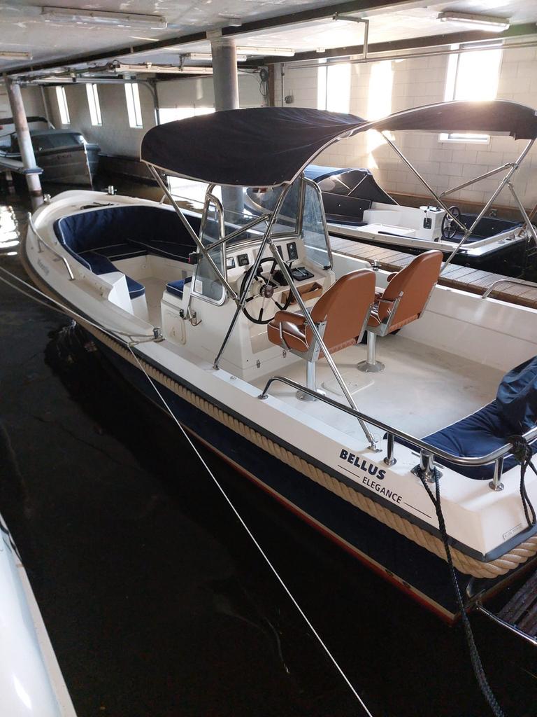 Bellus 750 launch | boegschroef | 42 pk !, Watersport en Boten, Ophalen, Binnenboordmotor, 6 meter of meer, Diesel