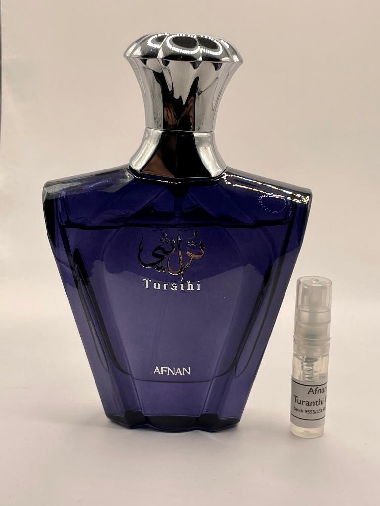 Afnan - Turathi Blue parfum sample | decant 2ml-10ml, Verzenden, Nieuw