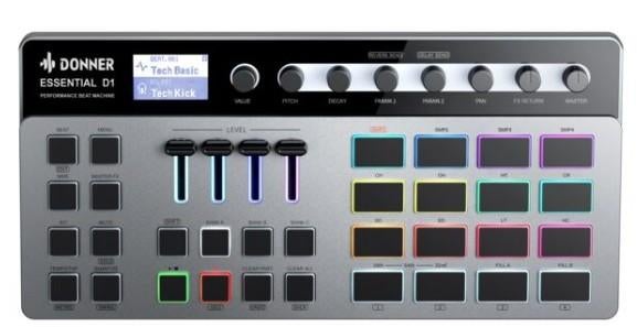 D1 essential Donner - Drum computer, Ophalen of Verzenden, Zo goed als nieuw, Overige merken