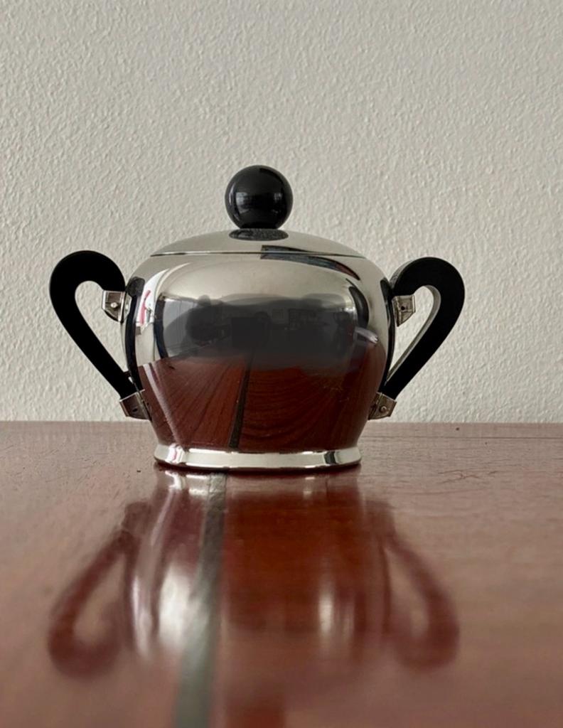 Suikerpotje alessi alfra, Overige materialen, Overige typen, Ophalen of Verzenden, Zo goed als nieuw