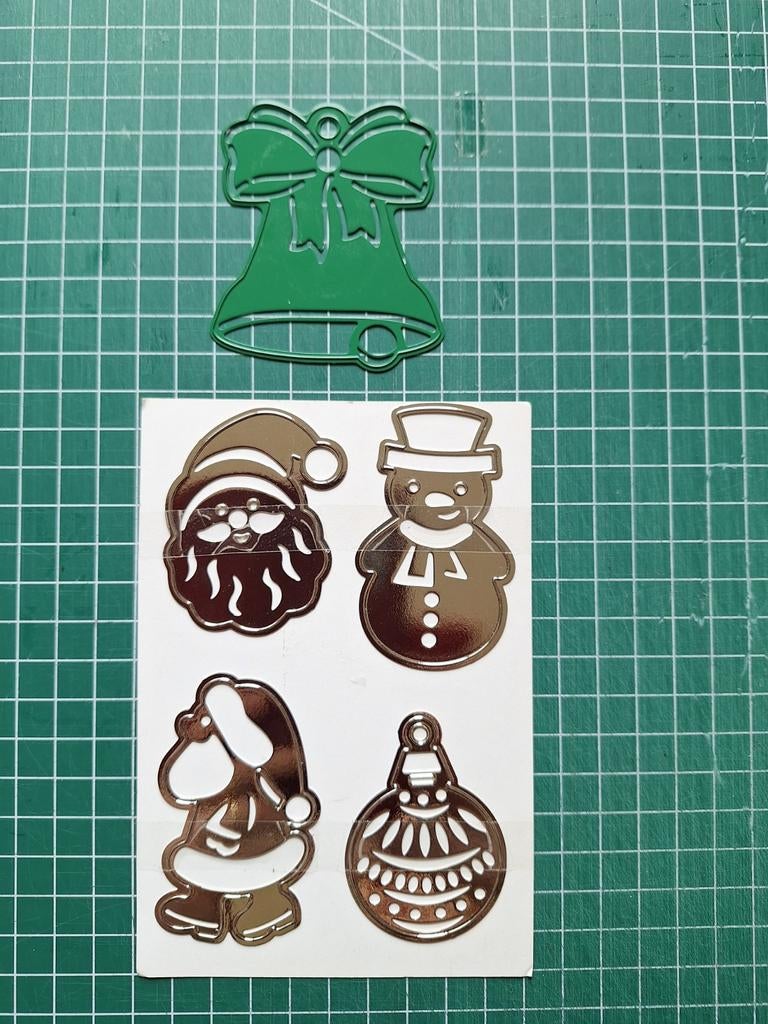 Kerstsnijmallen set (4 stuks) of losse klok, Ophalen of Verzenden