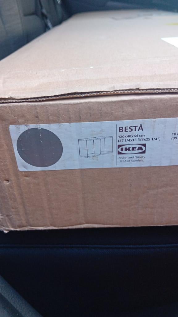 IKEA BESTÅ Kast 120x40x64 cm - Nieuw in doos, Ophalen of Verzenden, Nieuw