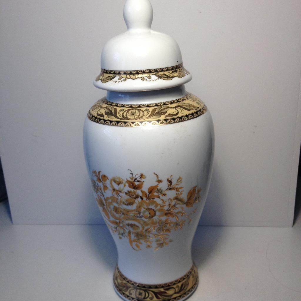 Chinese vaas met deksel, Antiek en Kunst, Antiek | Vazen, Verzenden