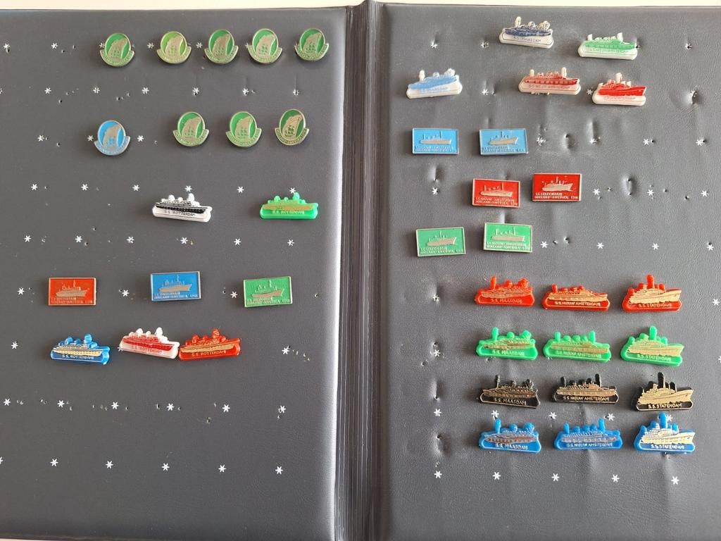 Holland America Line Speldjes, zie tekst, Ophalen of Verzenden, Gebruikt, Motorboot, Overige typen