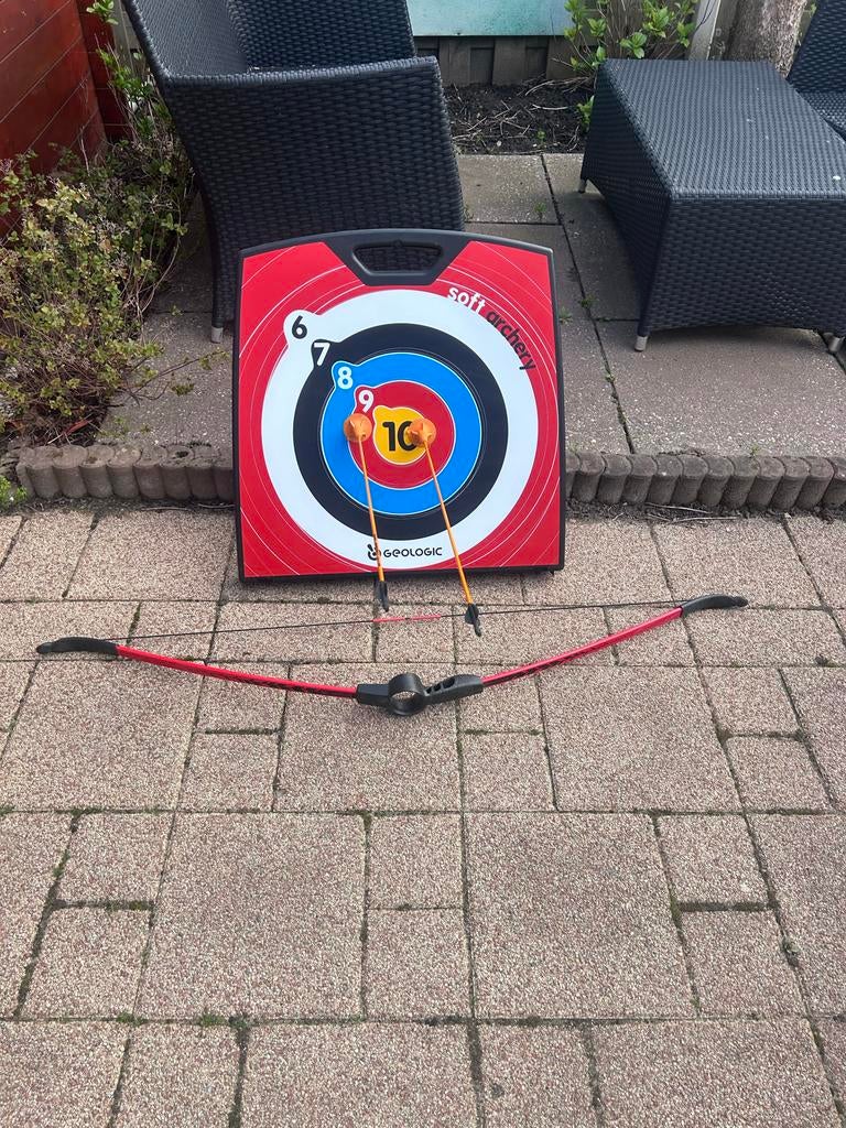 Geologic Boogschietset Decathlon - Soft Archery, Ophalen, Gebruikt, Recurveboog
