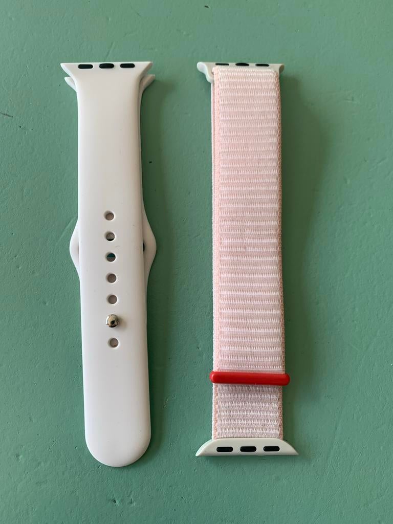 Apple Watch bandjes 2 stuks - 42mm - Nieuw!, Ophalen of Verzenden, Nieuw, Roze, Android