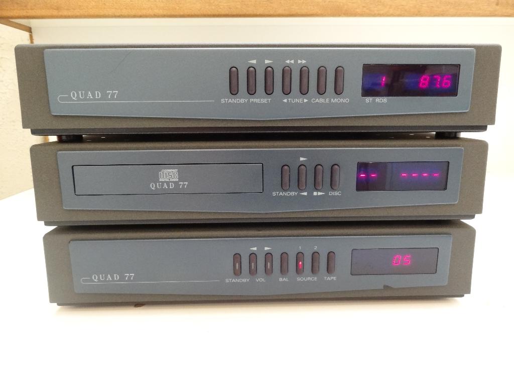 Quad 77, Audio, Tv en Foto, Versterkers en Receivers, Overige merken, Gebruikt, Verzenden, 60 tot 120 watt